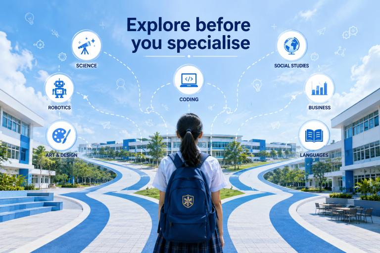 Explore before you specialise